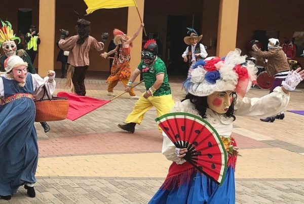 Celebrating Sunshine And Renewal With A Dancing, Marching Masquerade