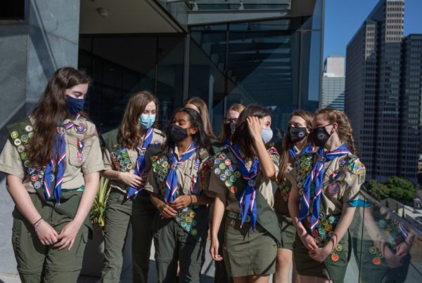 North Texas Young Women Among First In The Nation To Earn The Boy Scouts’ Highest Honor