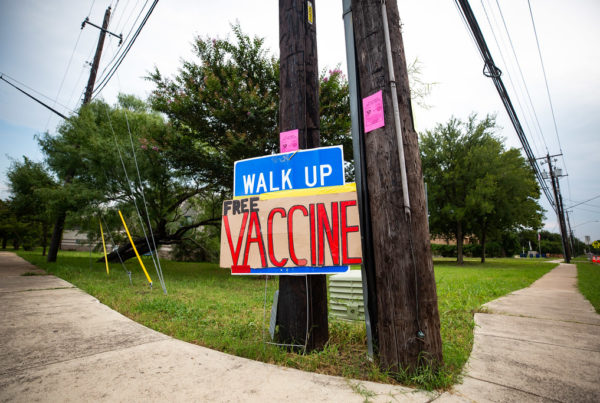 Dr. Peter Hotez : We Can Still ‘Vaccinate Our Way Out Of This’