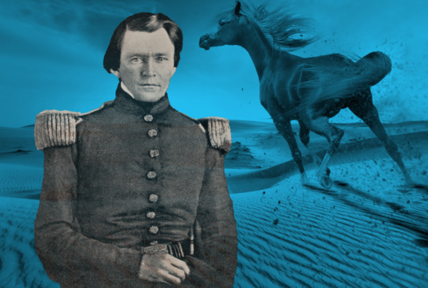 The young lieutenant who crossed the Wild Horse Desert