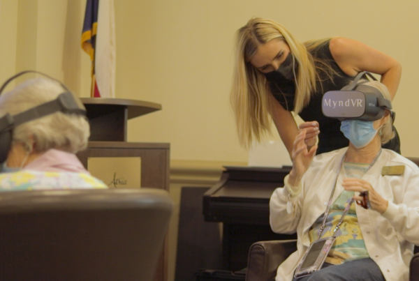 How virtual reality is bringing fun and even memory therapy to seniors