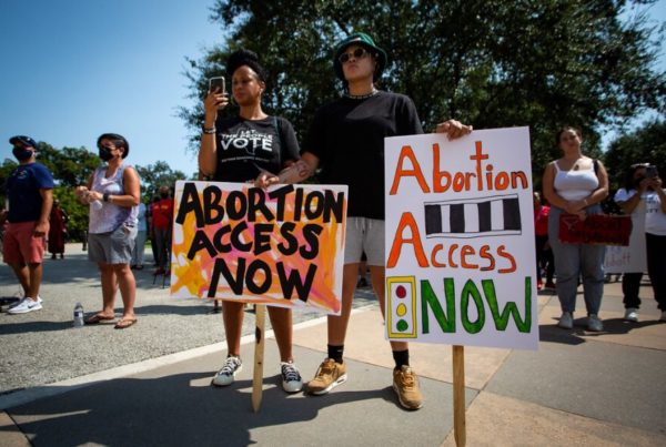US Supreme Court allows abortion providers to sue over Texas’ six-week abortion ban, but keeps law in place