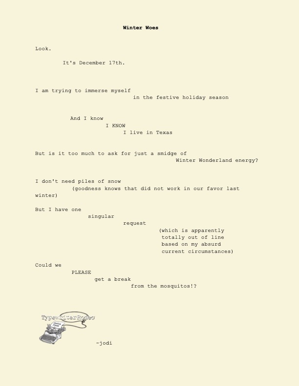 a photo of the poem