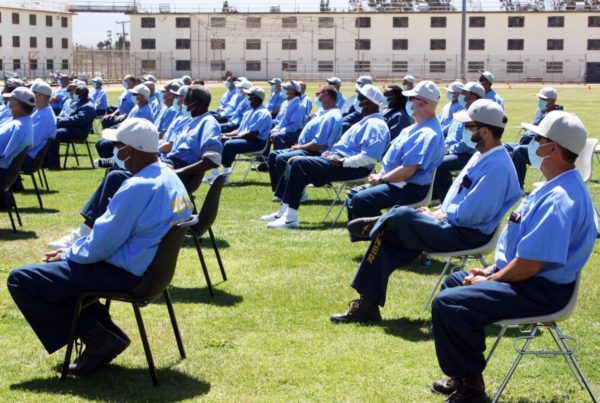 California opens a dedicated prison yard for veterans, hoping camaraderie helps rehabilitate them