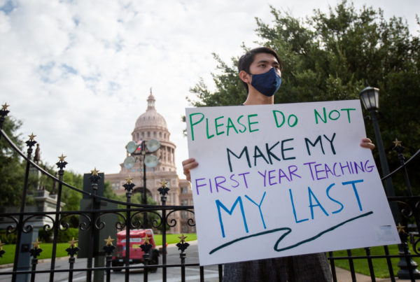Teachers’ group says two-thirds of Texas public school teachers considered quitting during the pandemic