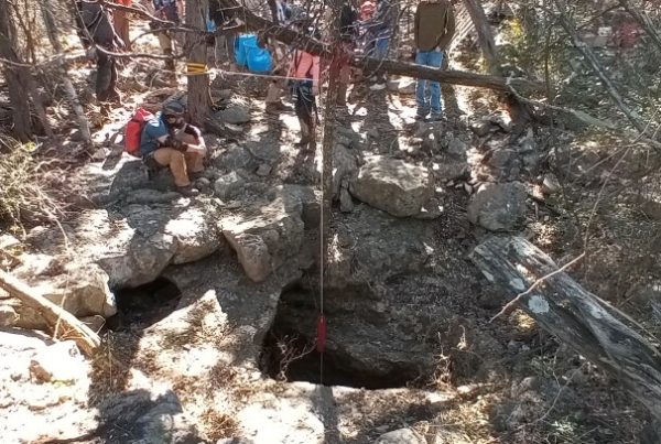 Cave climbers work to clean out caves with generations worth of trash