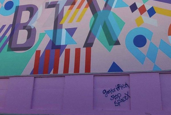 Brownsville activist speaks out after arrest over anti-SpaceX graffiti on Musk-funded mural