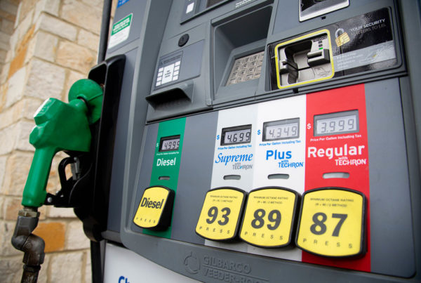 Oil prices fell Monday morning – but it may not last