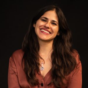 Iliana Sosa smiles at the camera