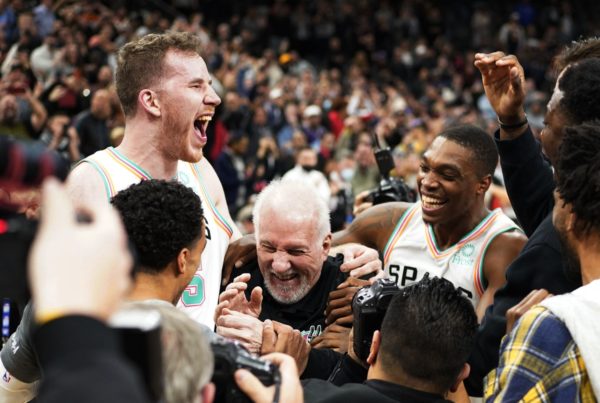 San Antonio rejoices as Gregg Popovich becomes winningest coach in NBA history