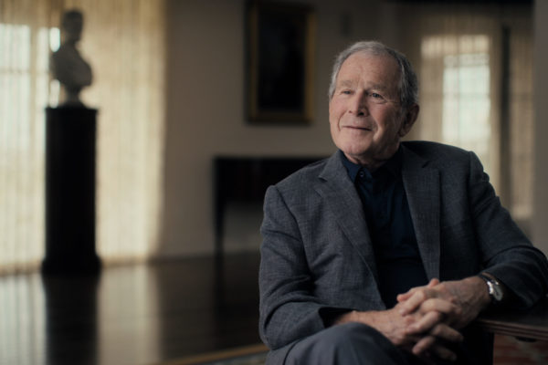 Former President George W. Bush in "Facing Nolan."