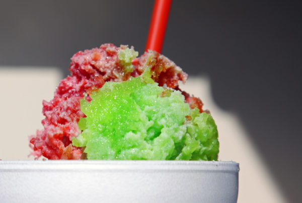 Typewriter Rodeo: Snow Cones
