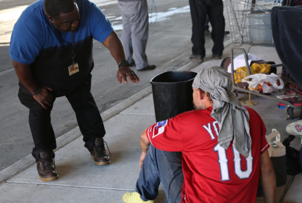 Dallas wants to move homeless people from encampments into housing. But trust is in short supply
