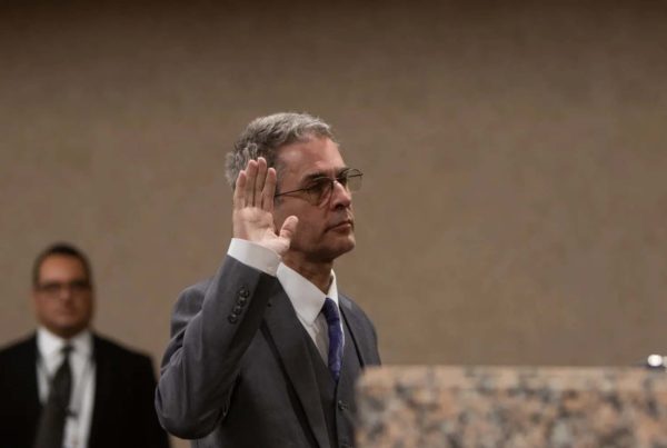 DA a no-show at Walmart hearing; former prosecutor takes the 5th