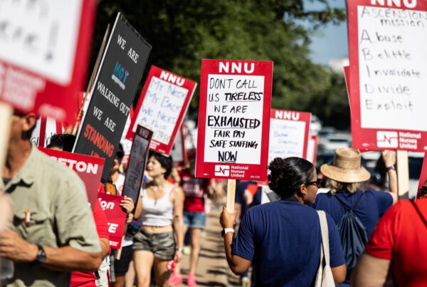 900 Austin nurses walk out in what is expected to be the largest nurses strike in Texas history