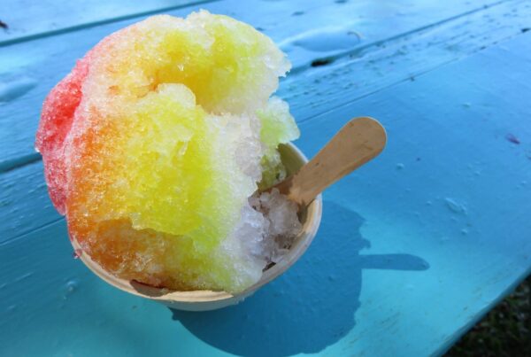 Typewriter Rodeo: Snow Cones in Summer