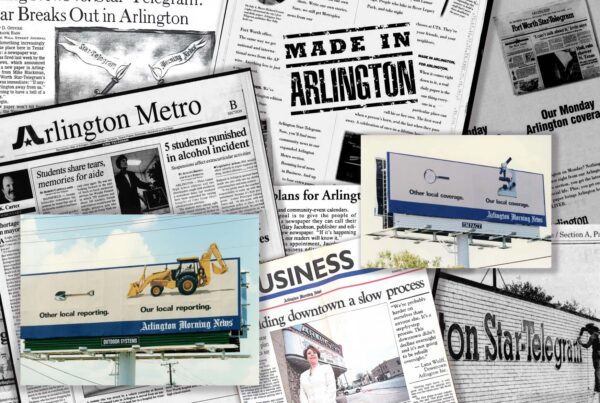 A newspaper war, then a news drought: How Arlington had, then lost its daily news coverage