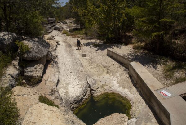 Dry springs in Central Texas warn of water shortage ahead