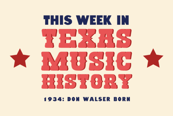 This week in Texas music history: Don Walser is born