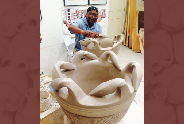 Memories, the Southwestern environment underpin the work of ceramicist James C. Watkins