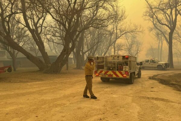 One of the largest wildfires in Texas history is still burning in the Texas Panhandle