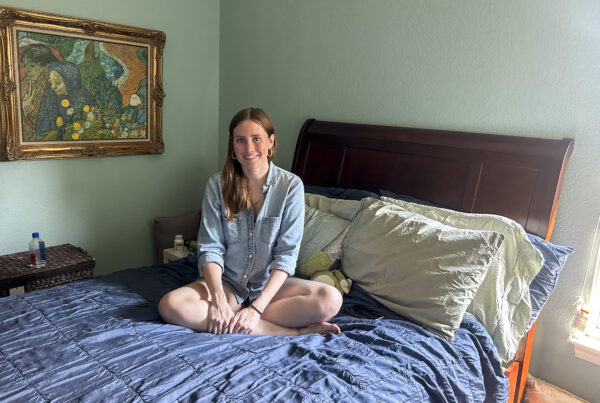 Politics took her across the country. The need to recharge brought her home