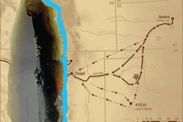 How did Mexican obsidian turn up in the Panhandle? Could be Coronado