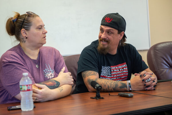 ‘Part of our healing journey is making change’: Brett and Nikki Cross find solace in activism
