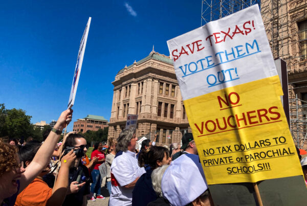 Democrats see opposition to vouchers as electoral opportunity