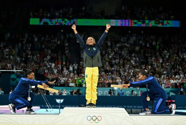 3 Black women create an Olympic first in gymnastics