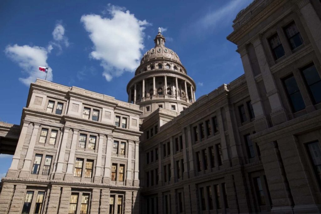 The Texas Capitol building