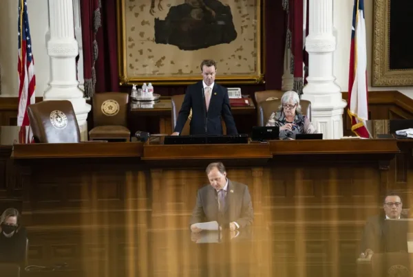 What does the Texas House speaker do, and why are Republicans fighting?