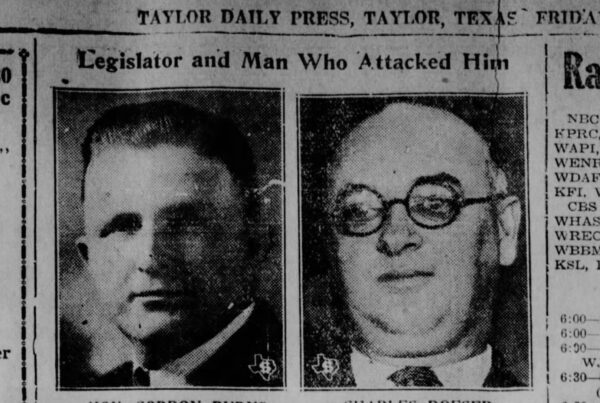 A drunken brawl at an Austin hotel changed the course of the oil industry forever