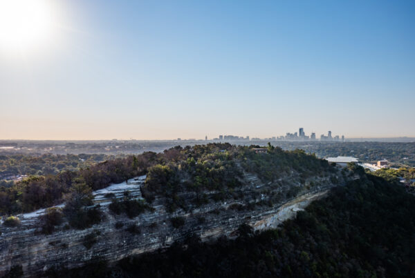 Typewriter Rodeo: Mount Bonnell (dusk)