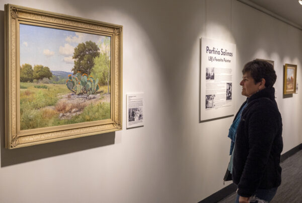 How painter Porfirio Salinas left his mark on Texas and national politics