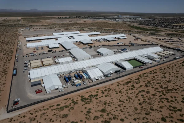 From Lollapalooza to detention camps: Meet the tent company making a fortune off Trump’s deportation plans
