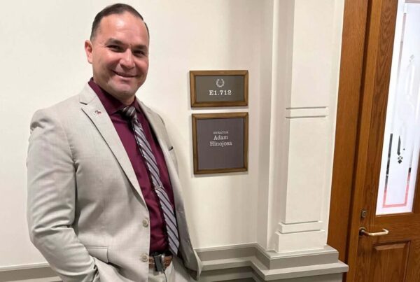 Meet Sen. Adam Hinojosa, a businessman and freshman Texas lawmaker from the Rio Grande Valley