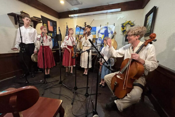 Ukrainian musician’s journey to fight Russia with his art brings him to San Antonio