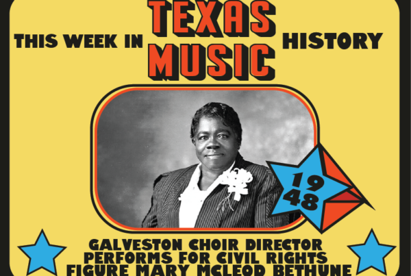 This week in Texas music history: Galveston choir director brings gospel music to the civil rights movement