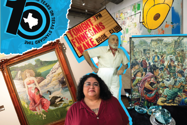 A collage of 10 years of Texas Standard arts stories