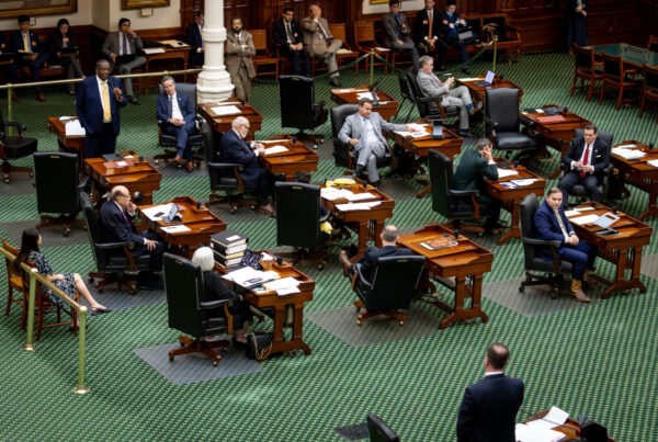 Majority of Democrats in the Texas Senate walk out ahead of chamber’s vote on redistricting bill