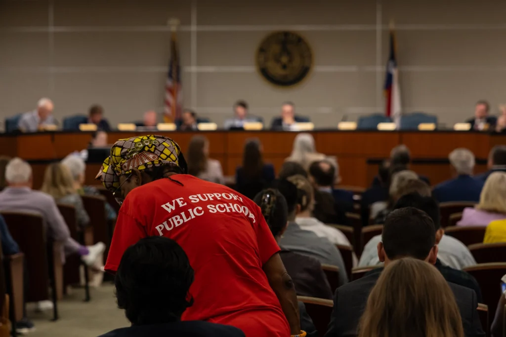 Teachers and parents call on legislators to increase school funding at hearing