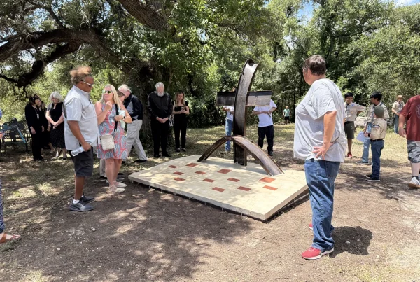 A year after devastating floods, the people of Sandy Creek gather to remember the lives lost