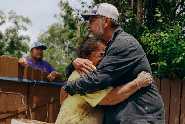 Floodwaters reached higher ground in Kerrville this year, flooding homes spared in 2025