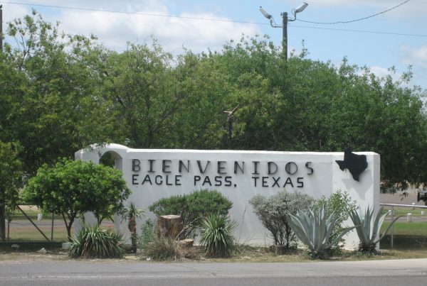 A trucking magnate is pushing for an international bridge in Eagle Pass, touching off a local fight