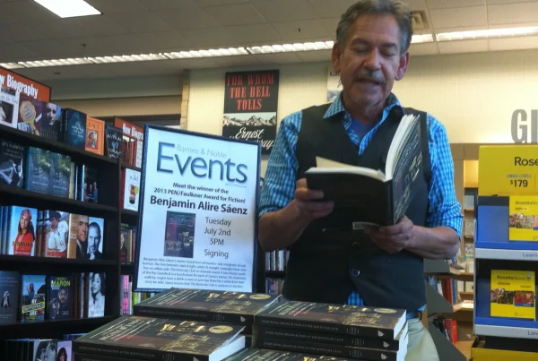 Celebrated borderland writer and poet Benjamin Alire Sáenz dies