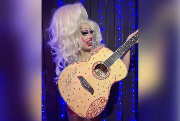 Why Dolly Parton decided to give a Texas drag queen a rhinestoned guitar