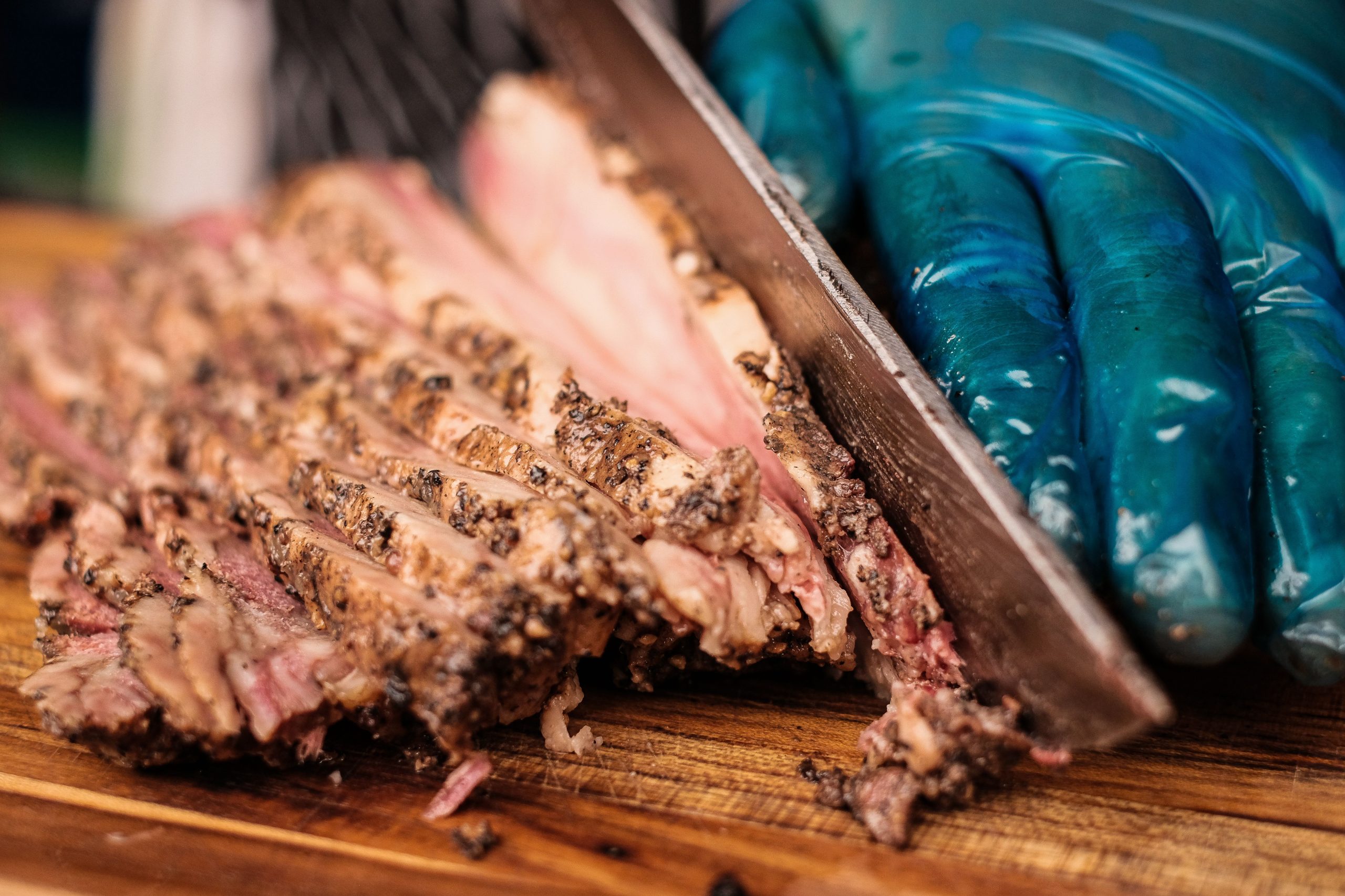 What one barbecue expert did after he was served spoiled meat