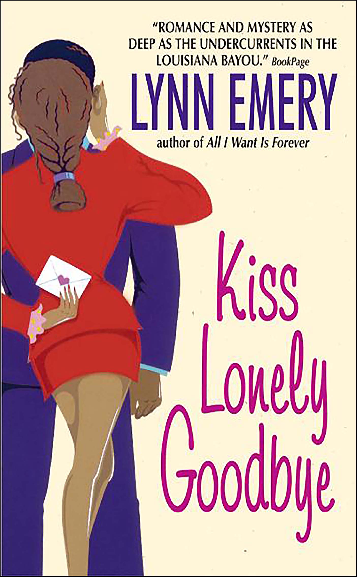 This image is the cover for the book Kiss Lonely Goodbye