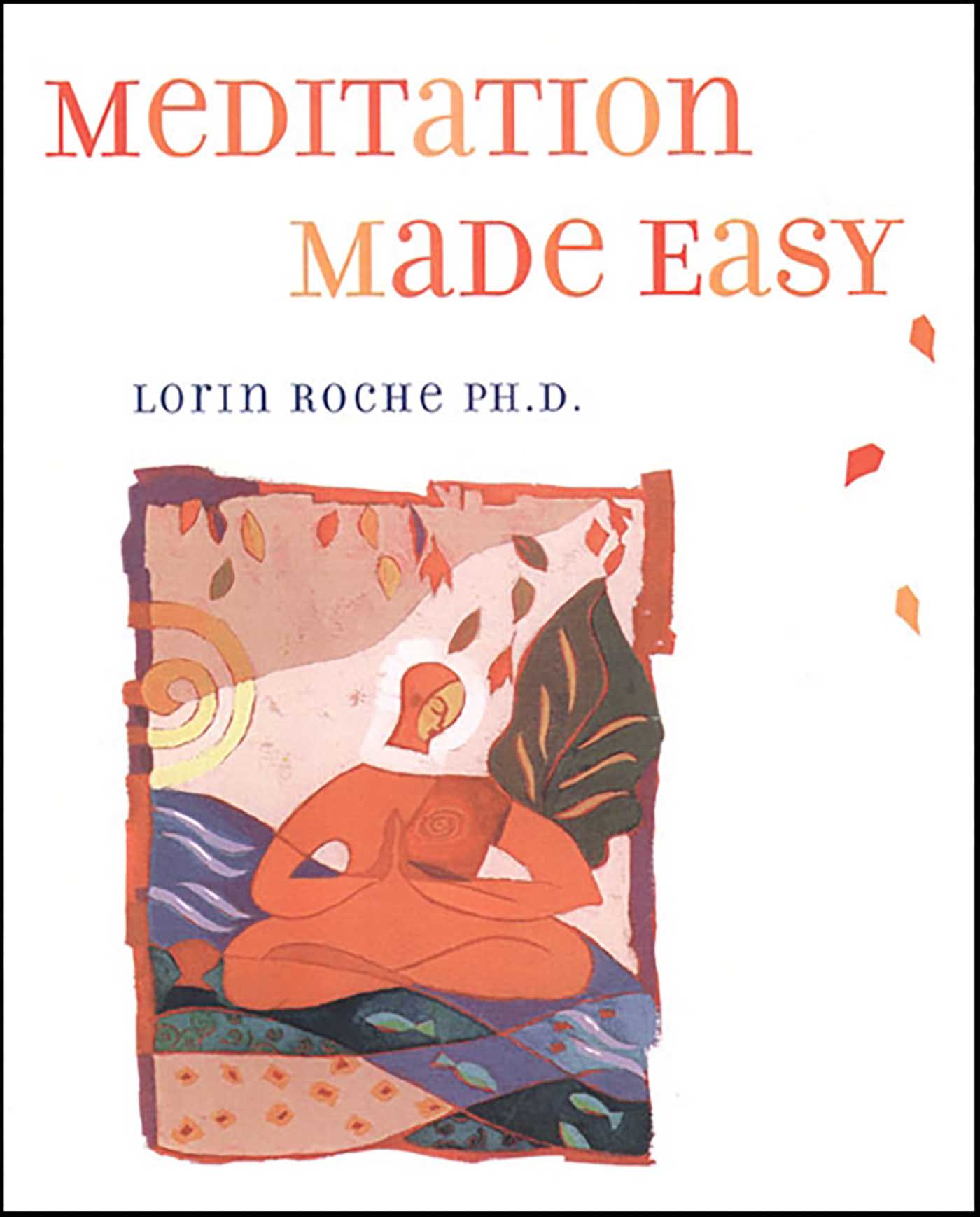 This image is the cover for the book Meditation Made Easy